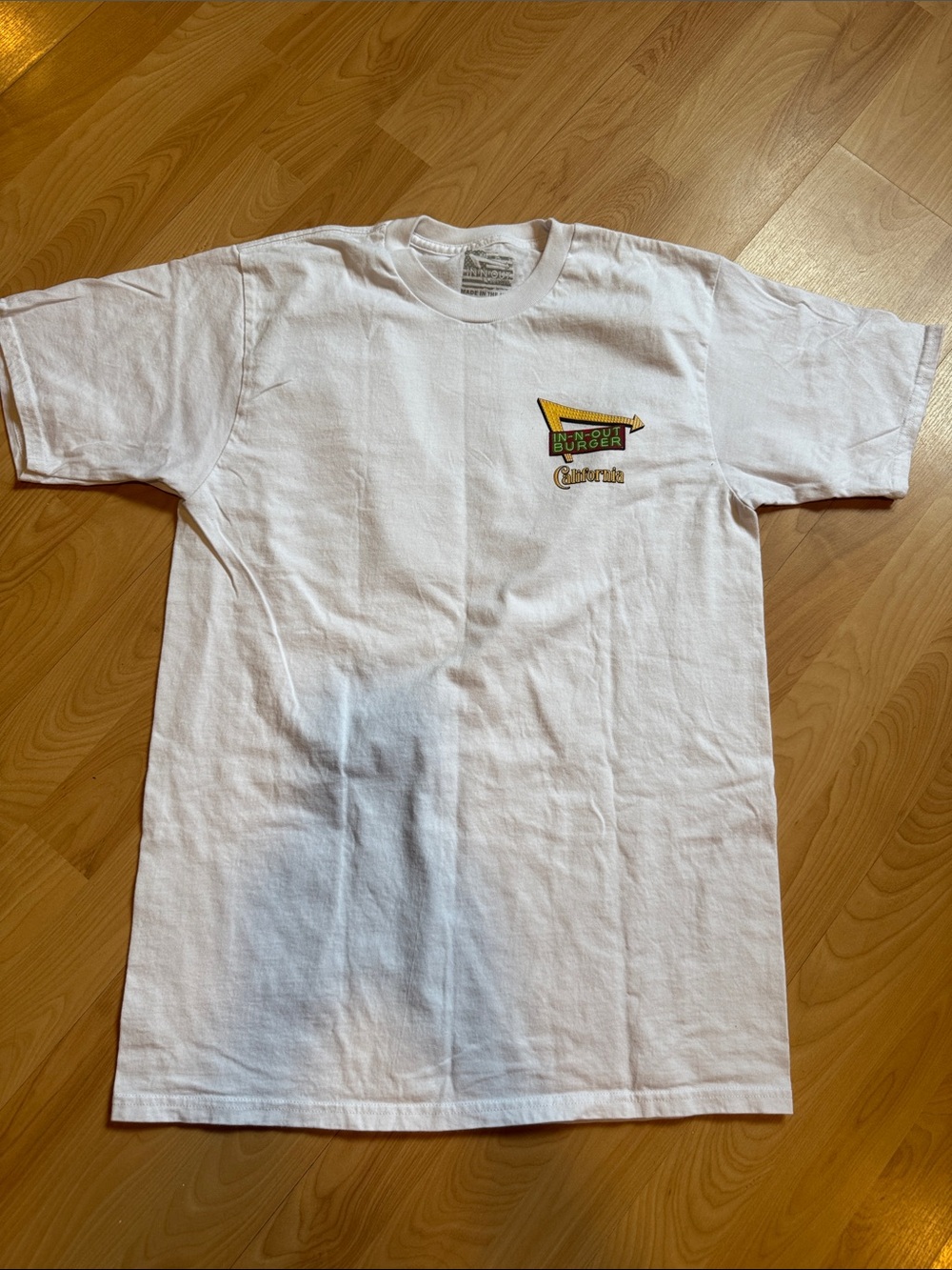 White Logo Graphic Tee - Unisex Men Shirt